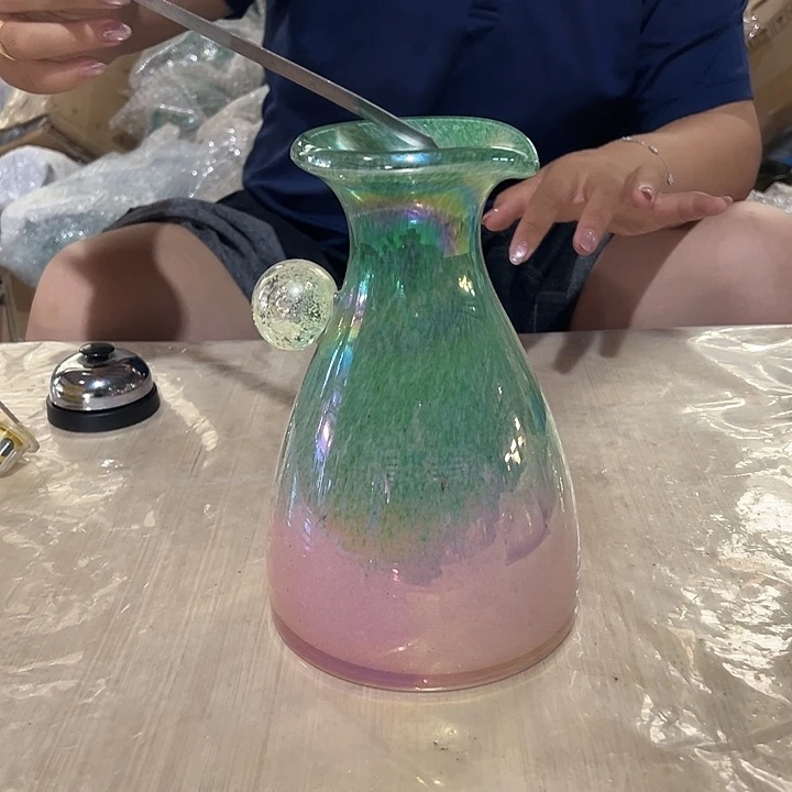 琉璃弘扬琉璃花器高度微瑕23