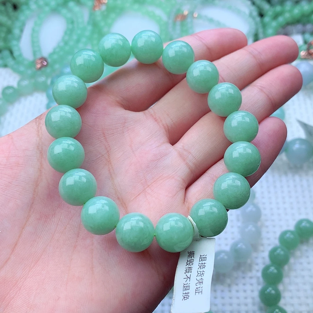 翡翠未镶嵌毛衣链