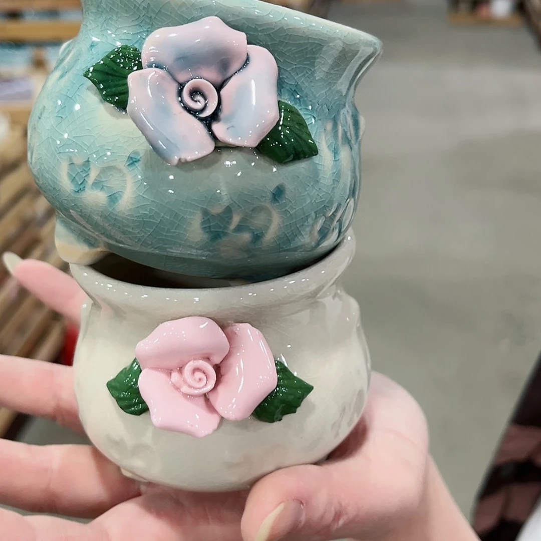 【闪购商品】陶瓷福利品凑满10元发货陶瓷花盆