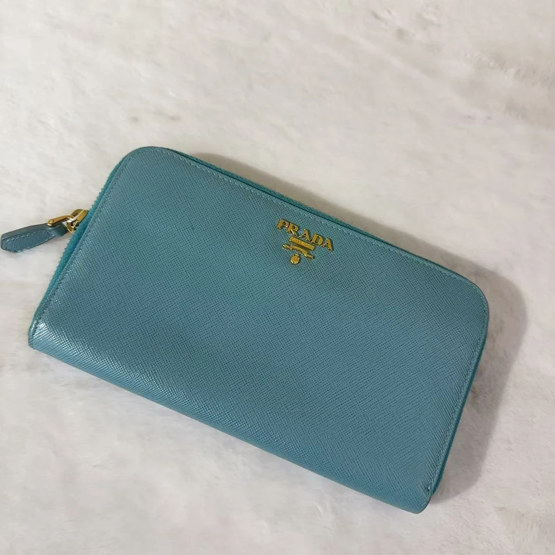 95新  爱包包奢品/PRADA普拉达 钱包 5215