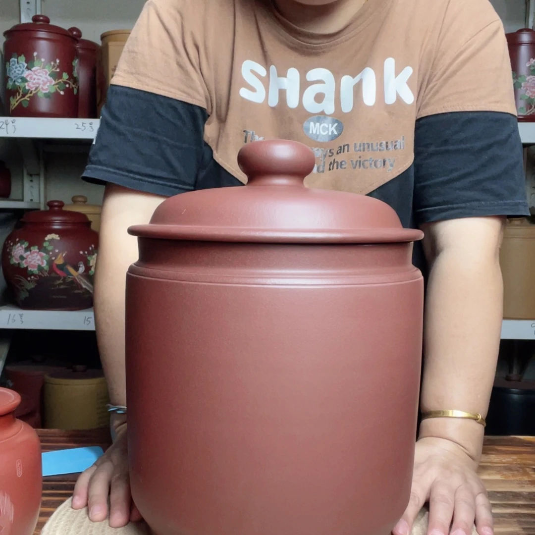 紫砂茶叶罐今天晚上