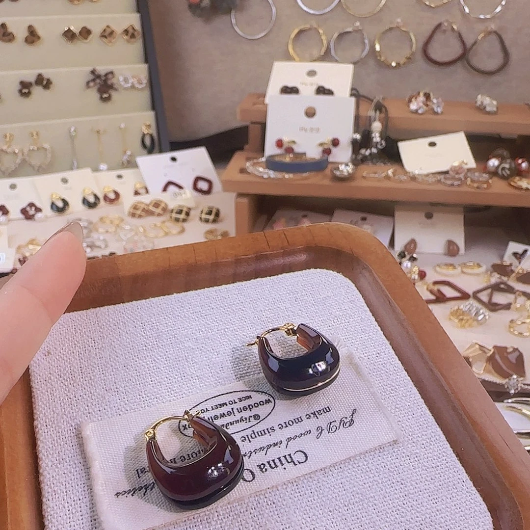 仿珍珠铜合金925银耳扣