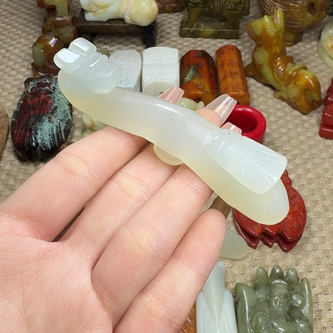 白玉菩提吊坠挂件