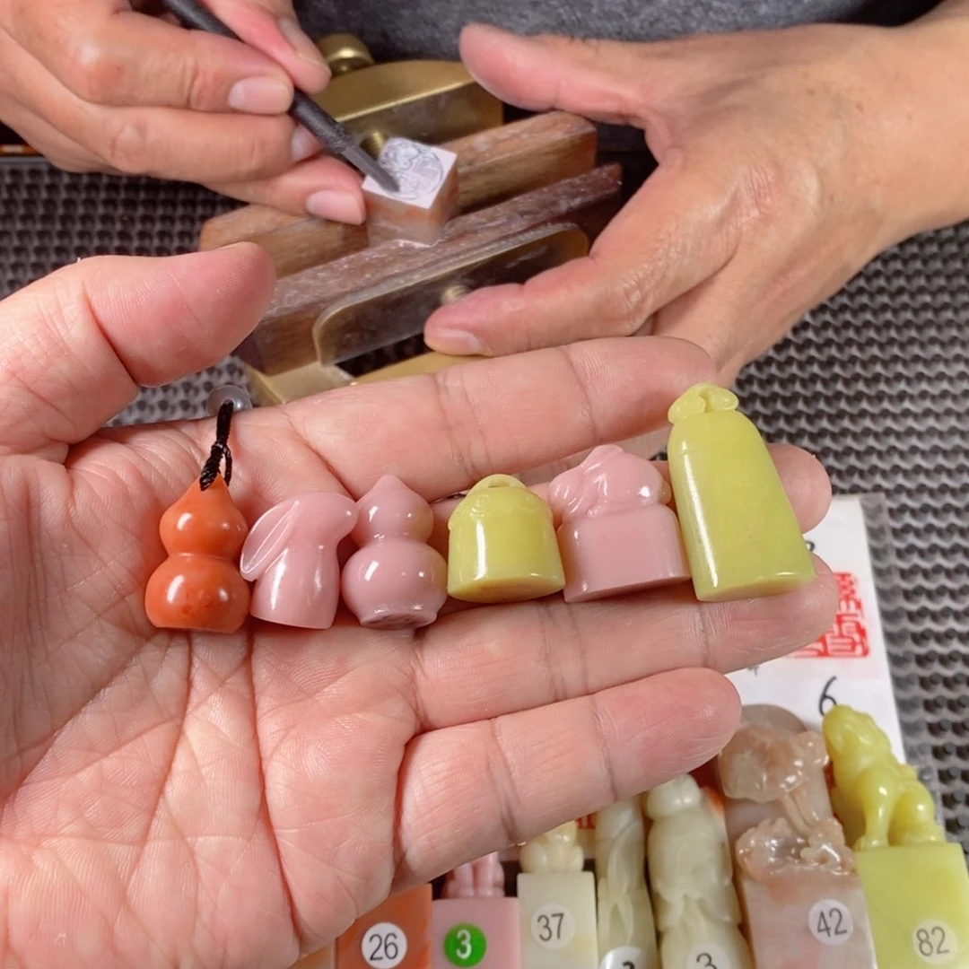 云南石麦**夫6方纂刻定制包刻