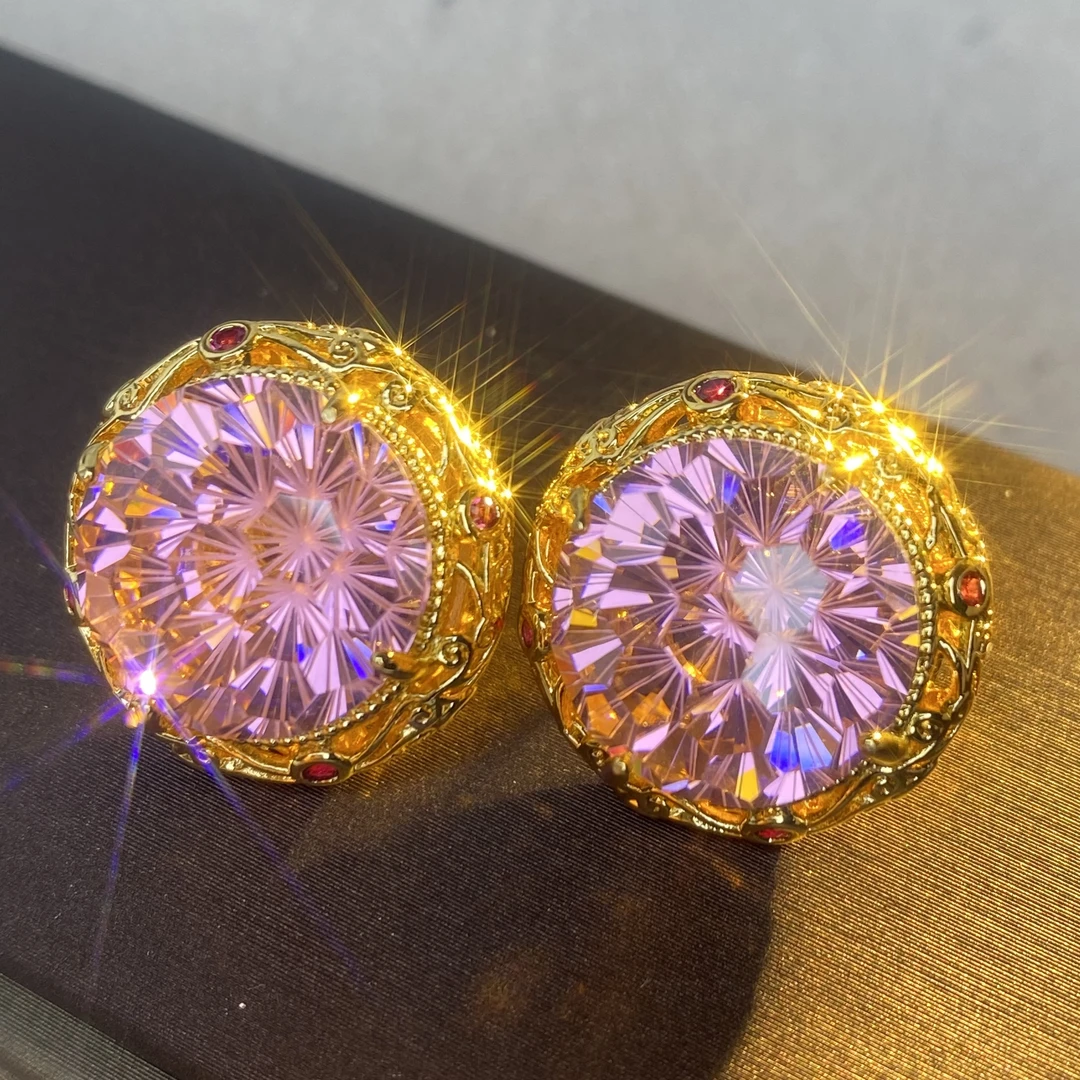 6882【耳环】轻奢精品金色女士耳环