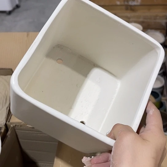 多肉绿植陶瓷花盆9.9包邮，有孔