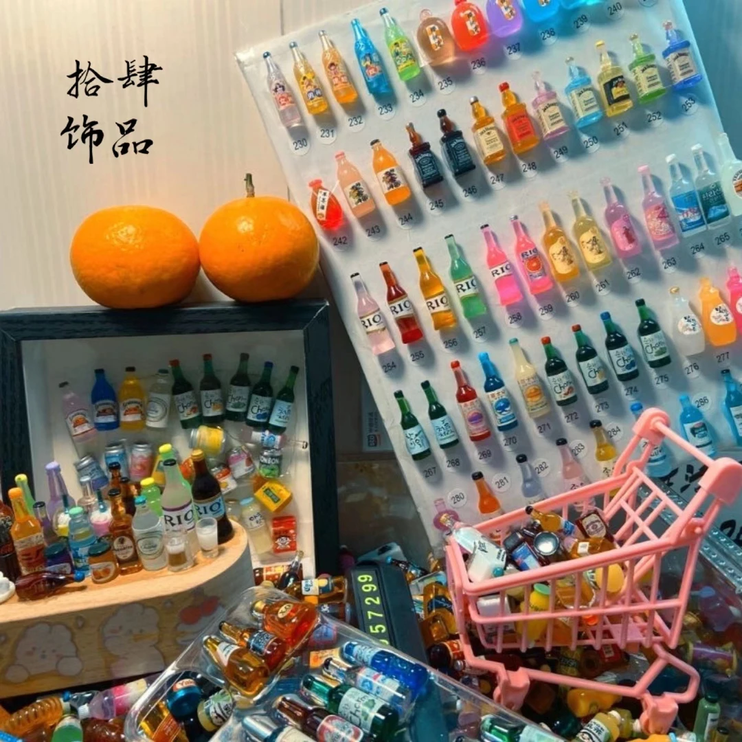 【虾油饰品】10-100链接 冰箱贴 创意树脂diy迷你卡