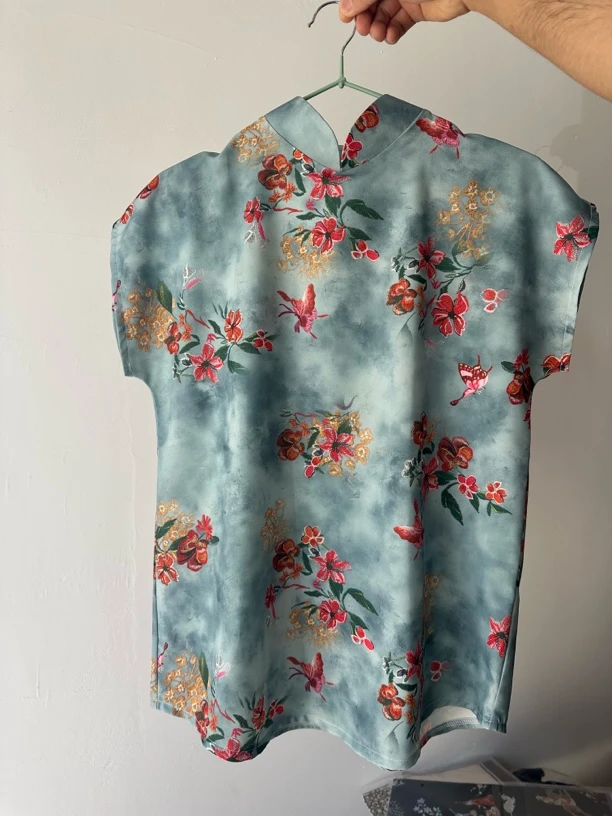 雪纺面料民族风上衣 S/M码