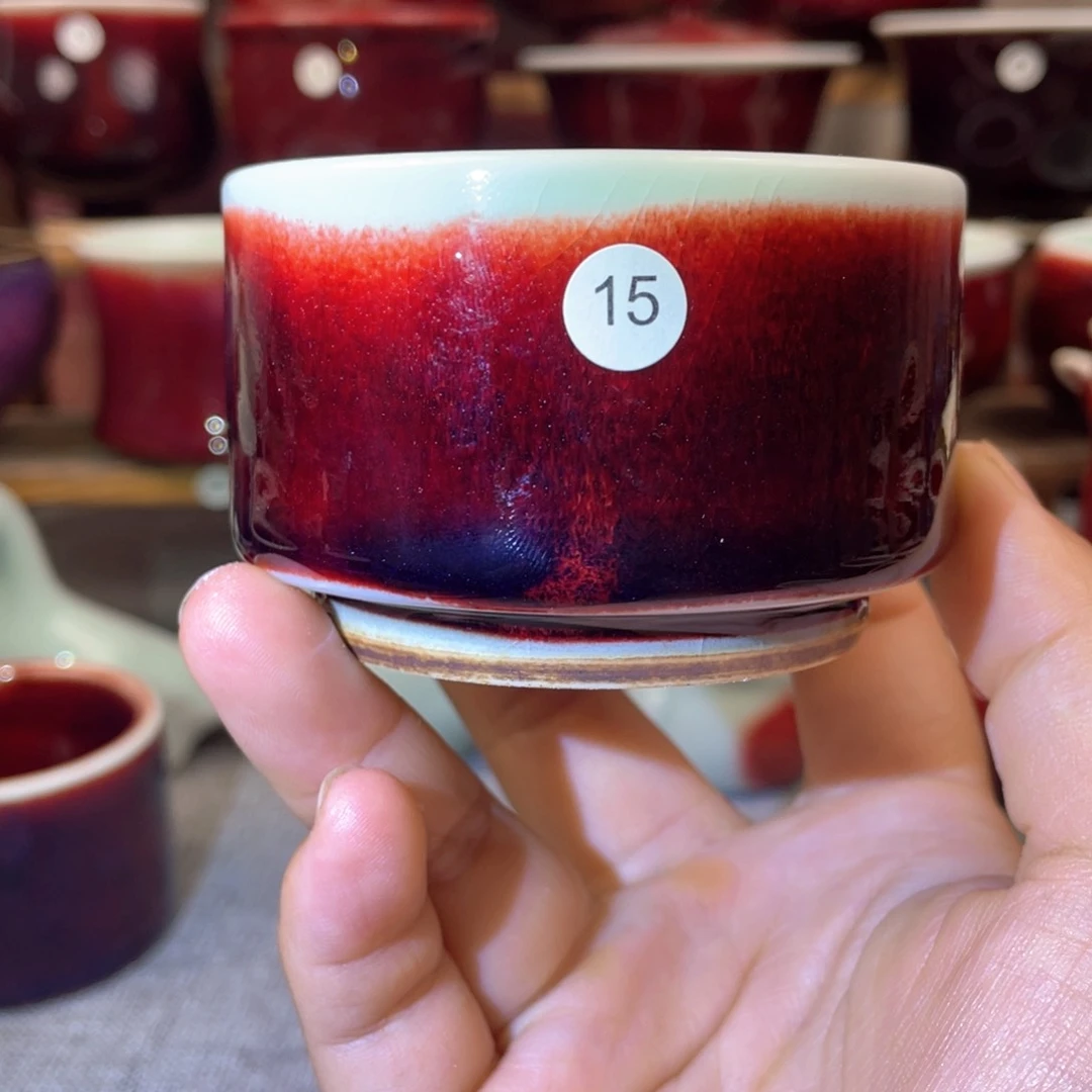 瓷片纯手工制作…………