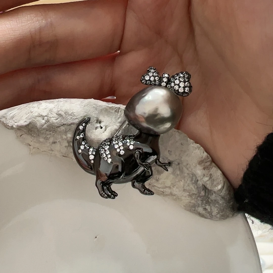 海水珍珠吊坠(不含链)银S925镶嵌