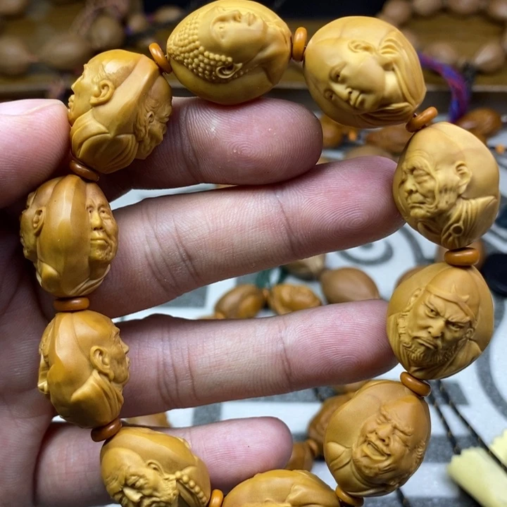 橄榄核手串/手链橄榄核雕工艺手串