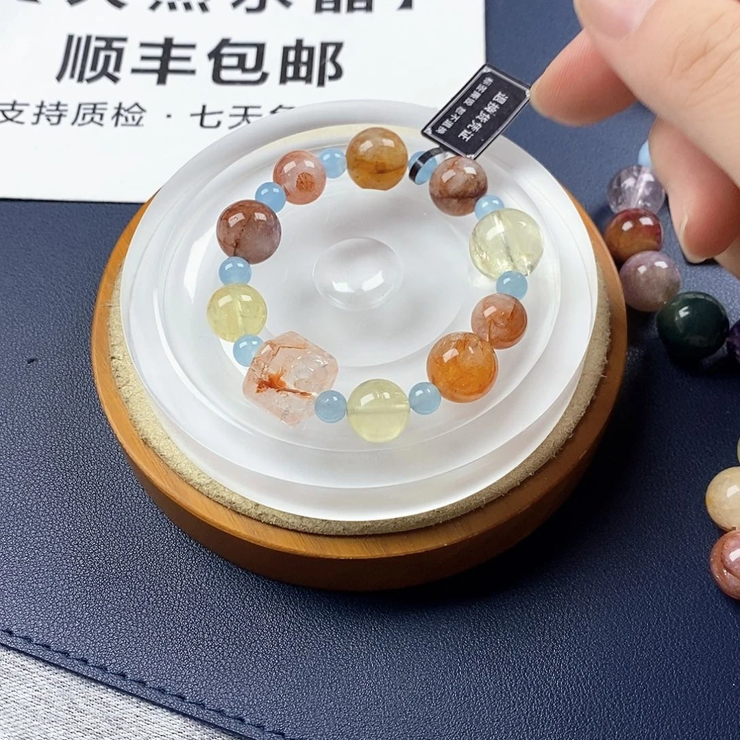 银S925镶嵌手链水晶
