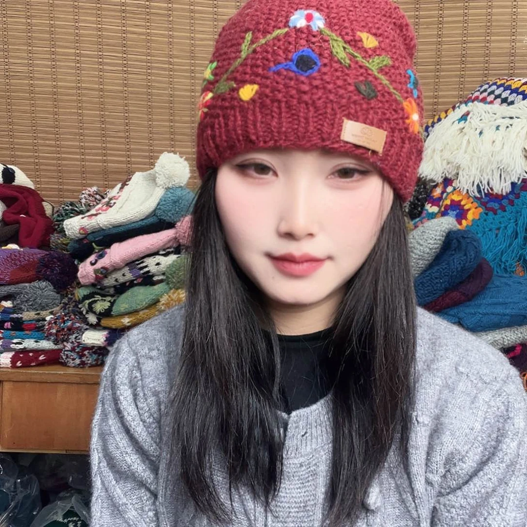 羊毛尼泊尔纯手工帽子558