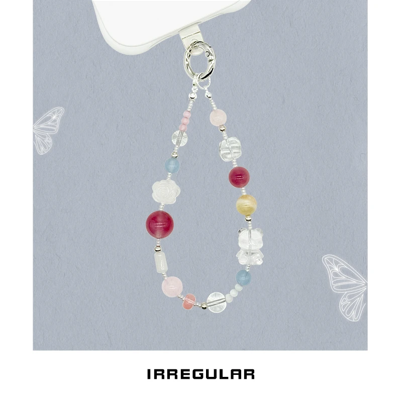 【Ayumio】IRREGULAR原创设计手机链条挂件手机挂绳小众ccd相机挂链