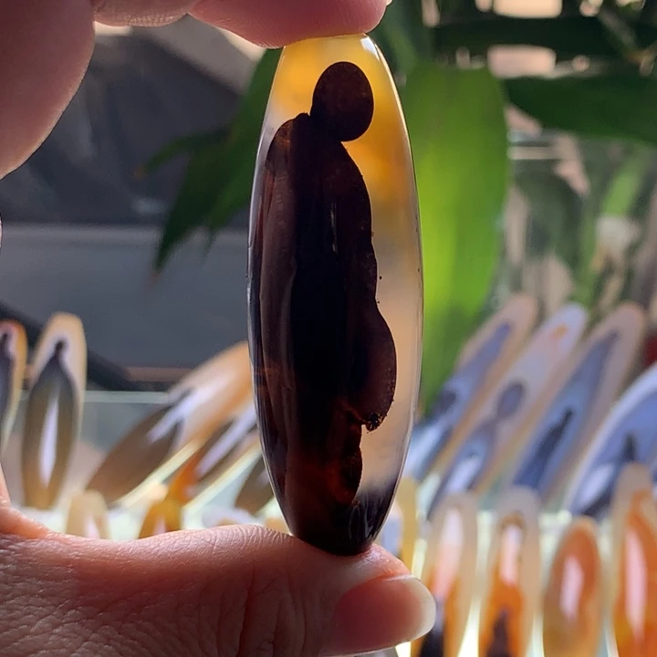 未镶嵌玛瑙/玉髓珠宝半成品47