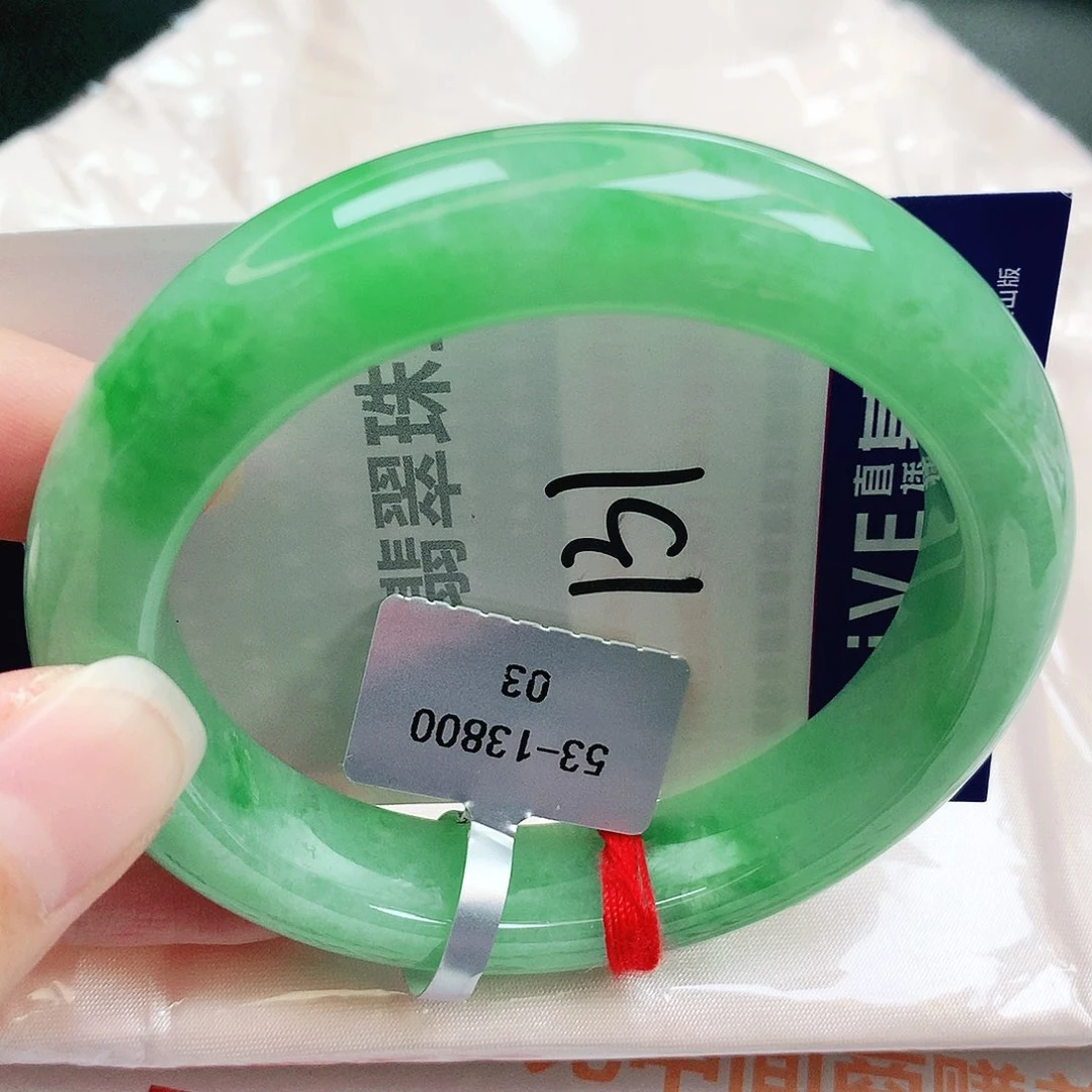 未镶嵌手镯翡翠缅甸天然A货翡翠手镯