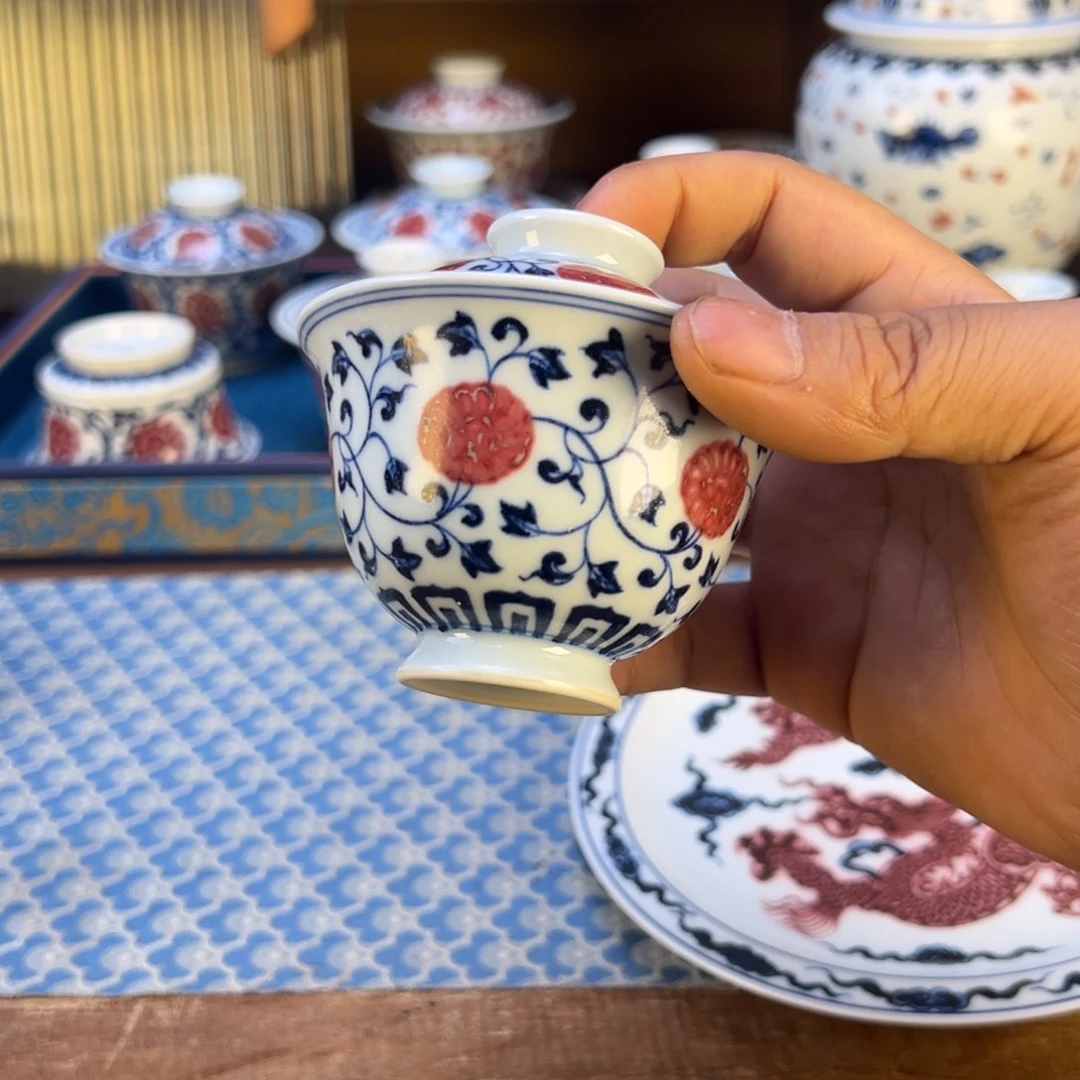 摆件景德镇茶器百宝箱