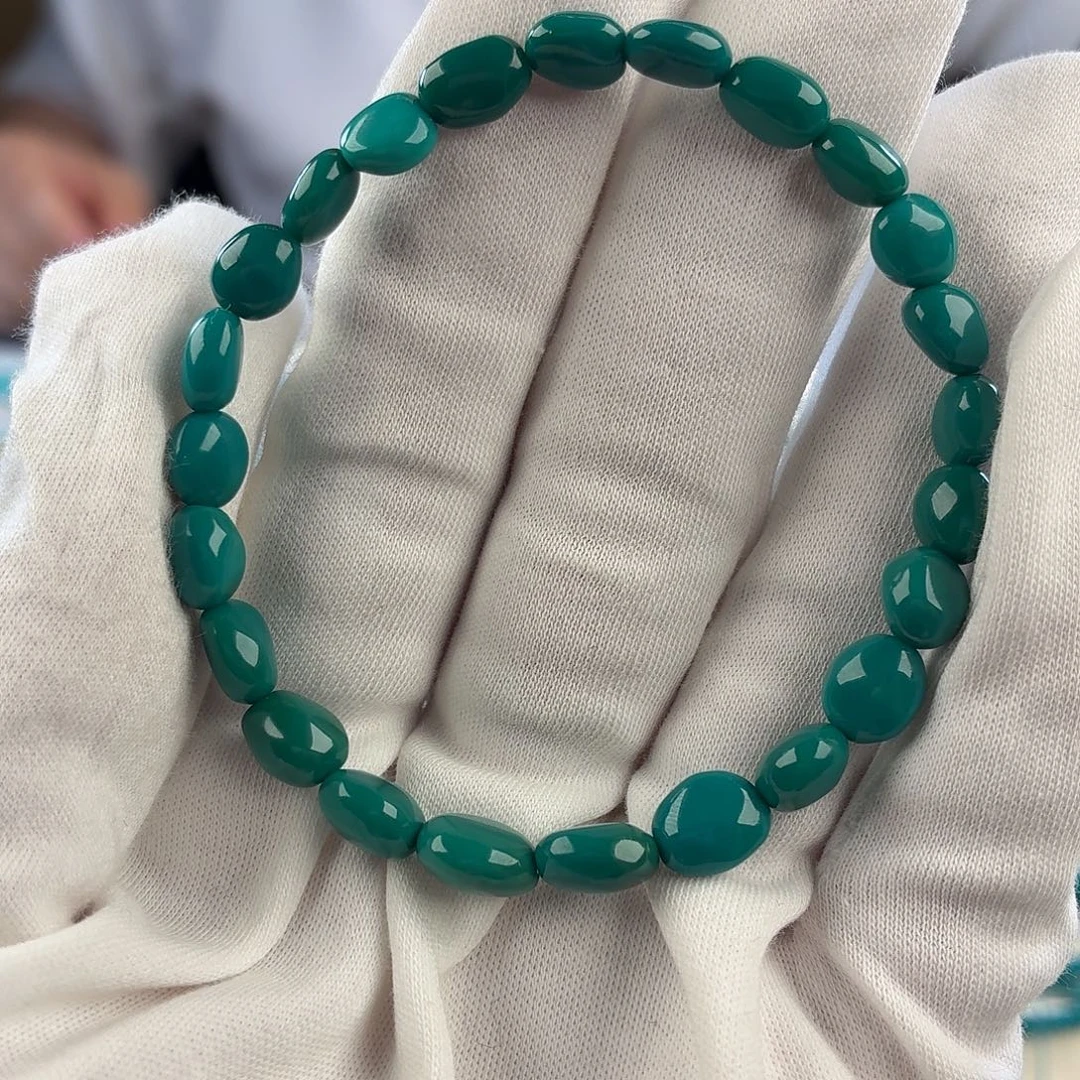 绿松石未镶嵌挂件7.5mm