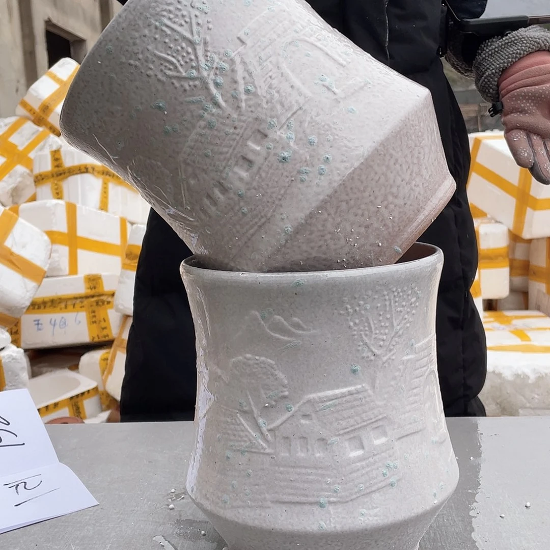 紫砂花盆王嫂花盆直播0304-胡房子