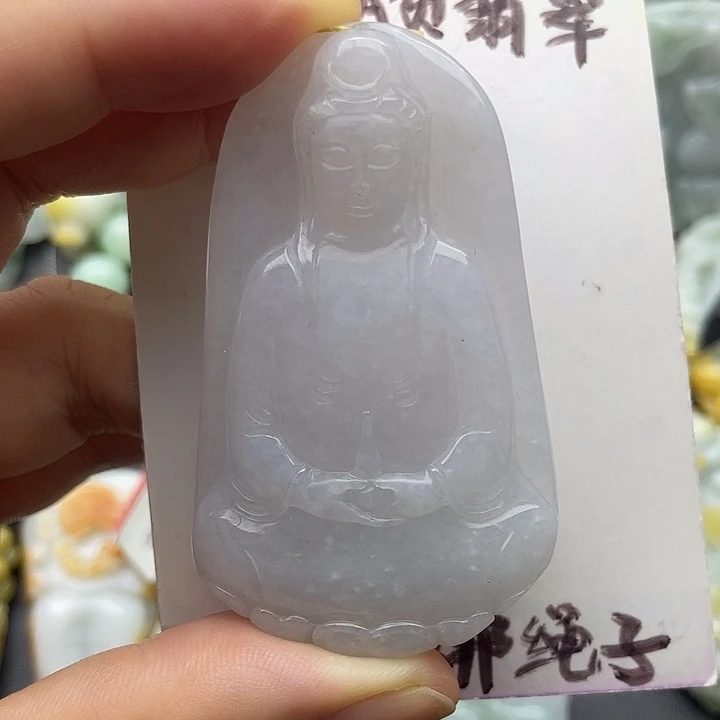 颈饰未镶嵌翡翠天然翡翠