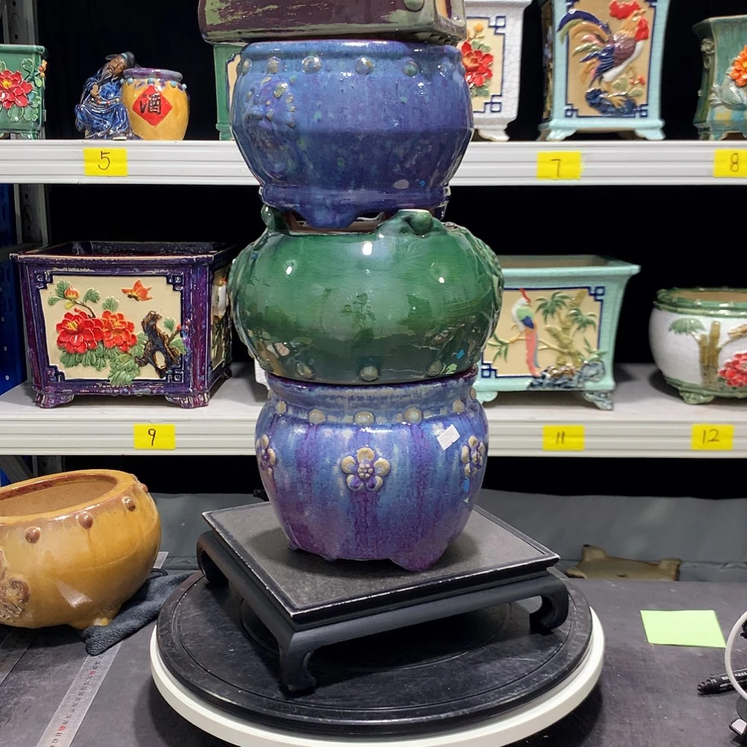 M***莱石湾盆石湾盆 石湾盆 微瑕不退换