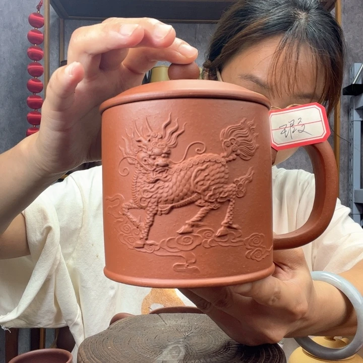 茶杯紫砂原矿紫砂杯