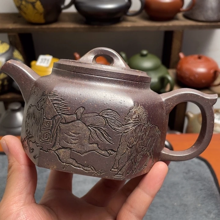 茶壶紫砂紫砂微瑕