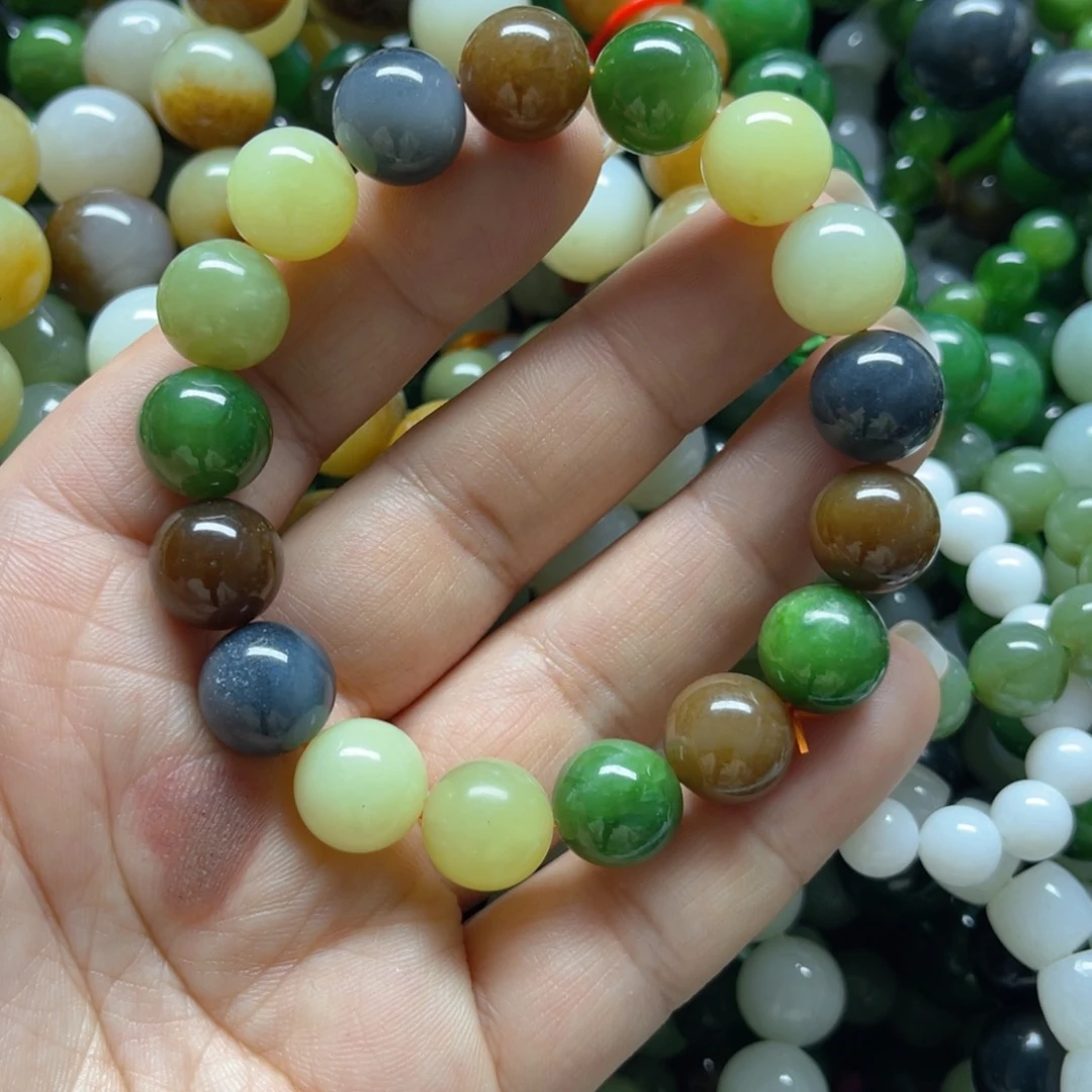 和田玉手链未镶嵌多样性