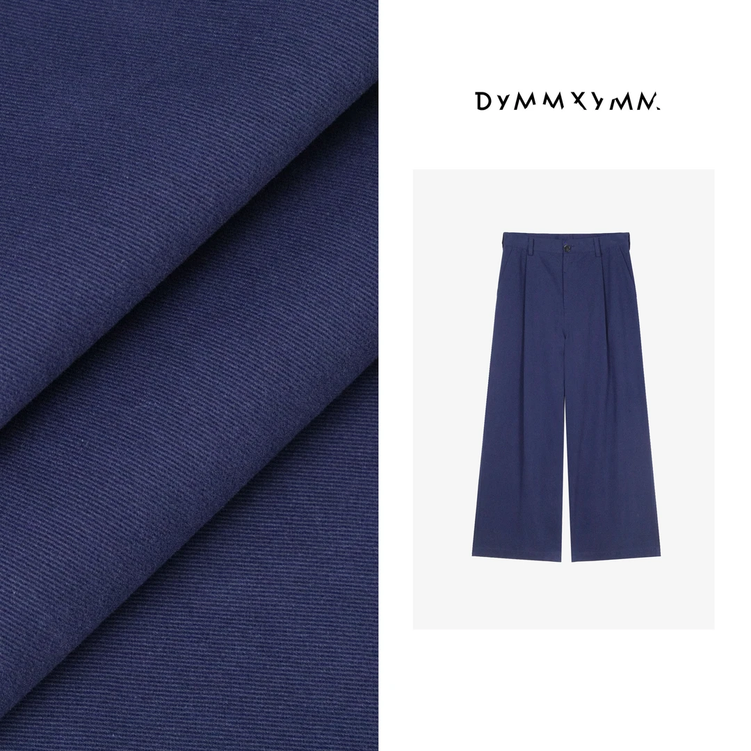 【DYMMXYMM】-《浮光蓝调》-【黑标】.秋款宝蓝色长裤-5FWY6461