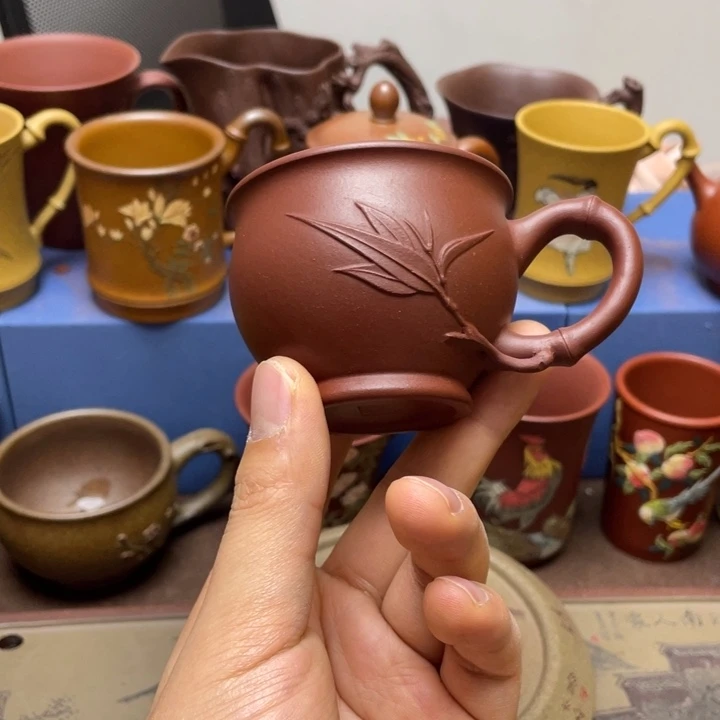 紫砂茶杯紫砂主人杯