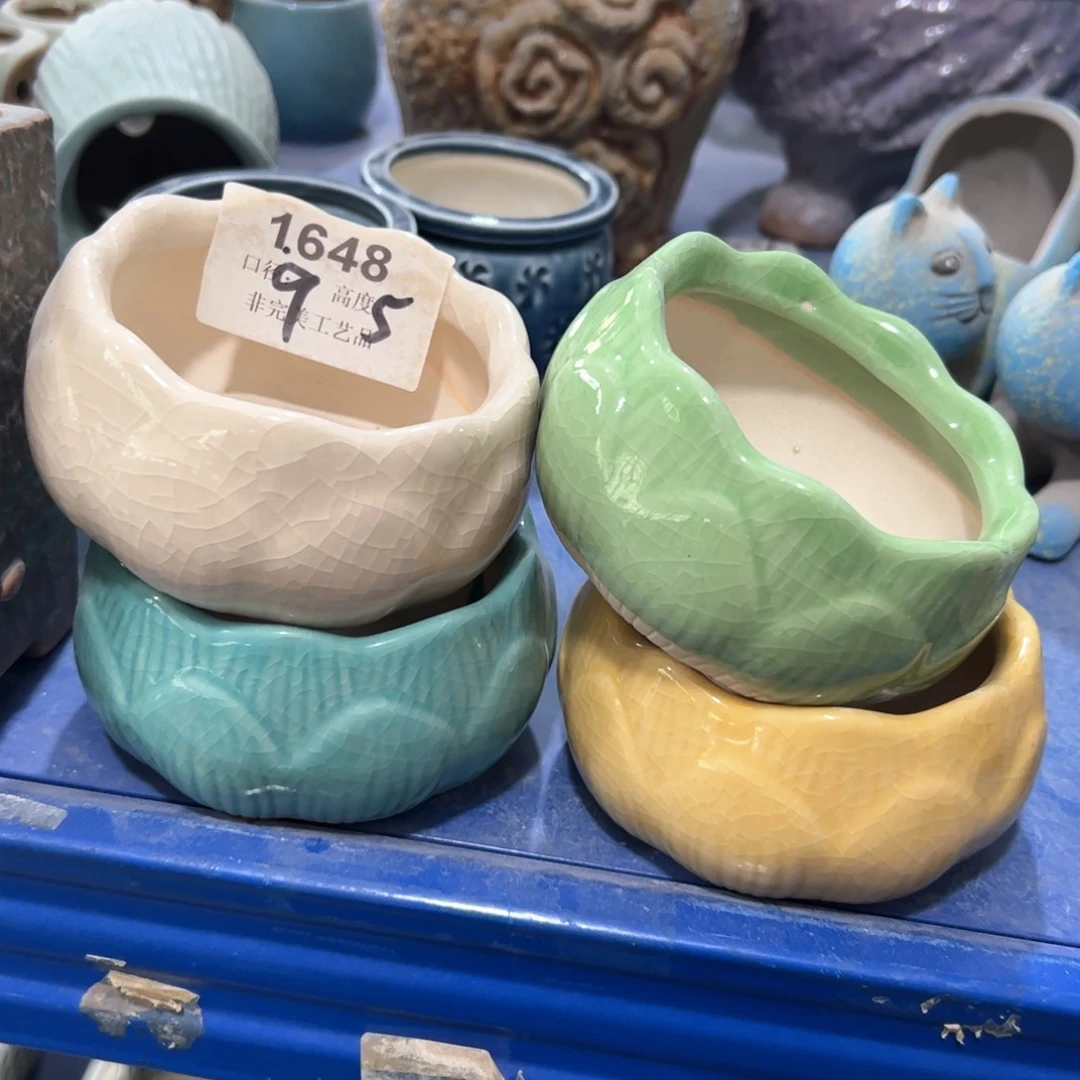 陶瓷多肉小花盆@@1648