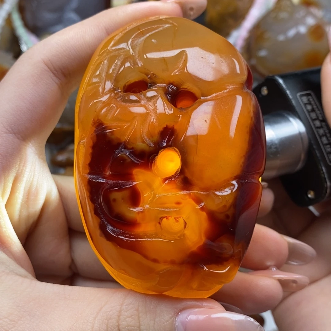 玛瑙/玉髓未镶嵌颈饰