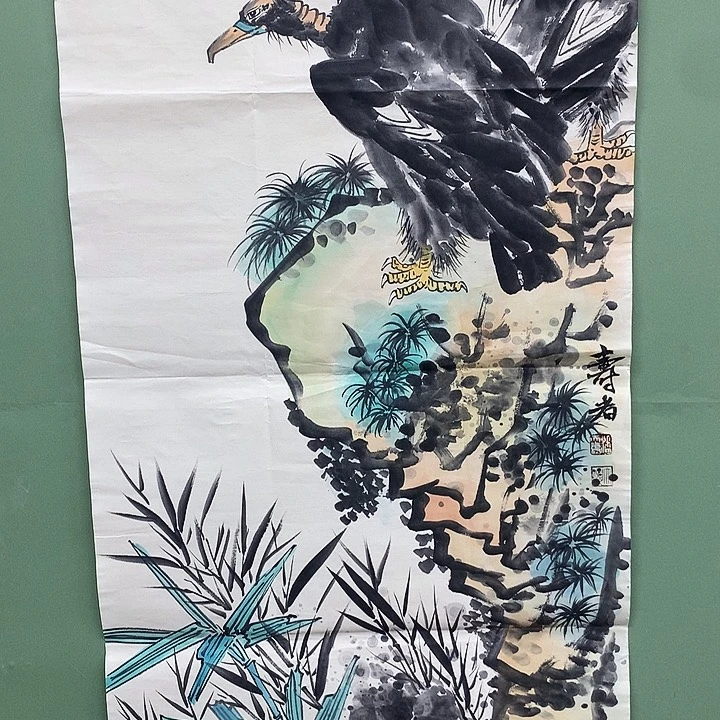 竖款精品国画作品册