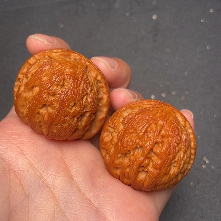 文玩核桃把件秦岭核桃文玩核桃