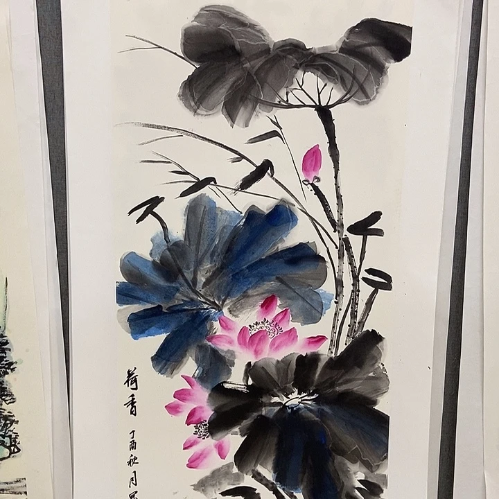 国画手寫手繪作品80