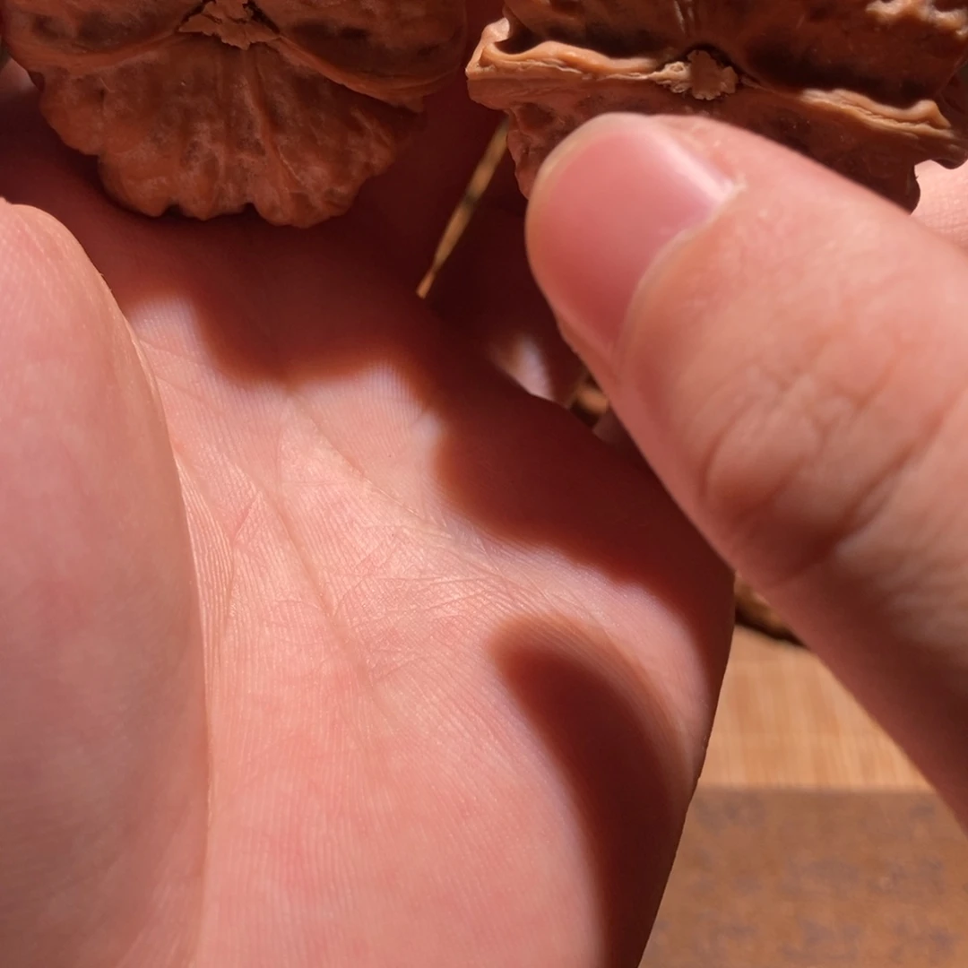 庄***）文玩核桃吊坠蛤蟆头D12