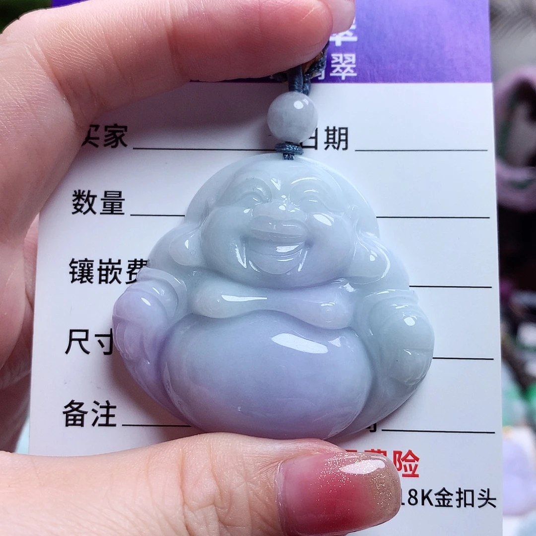 颈饰未镶嵌翡翠佛公29