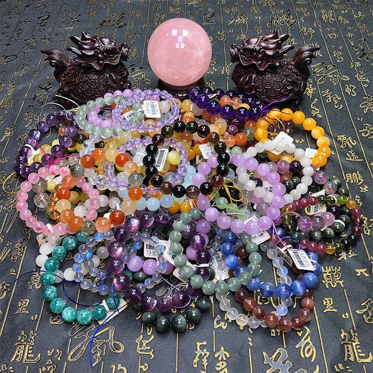 天然晶石手串 多样性发其一