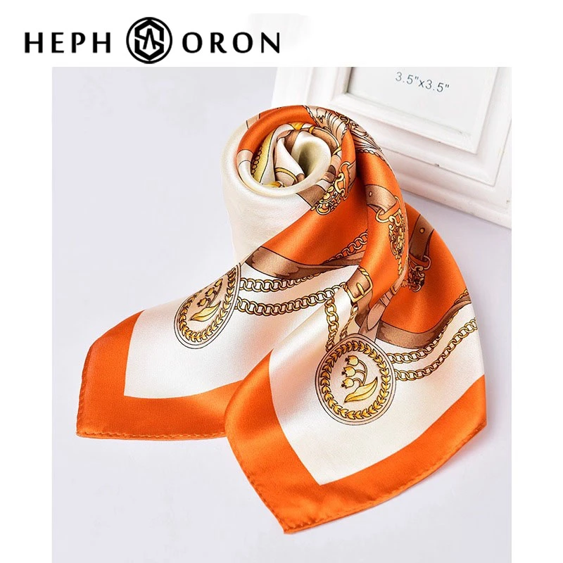 欧式小方巾2025新款高级感100%桑蚕丝女士护颈丝巾系脖真丝领巾