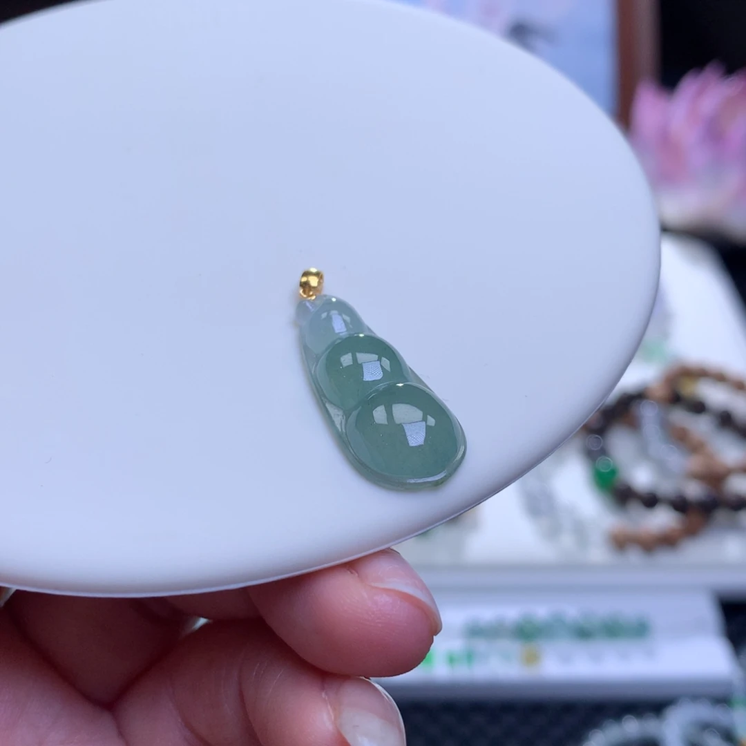 未镶嵌手链翡翠翡翠豆子