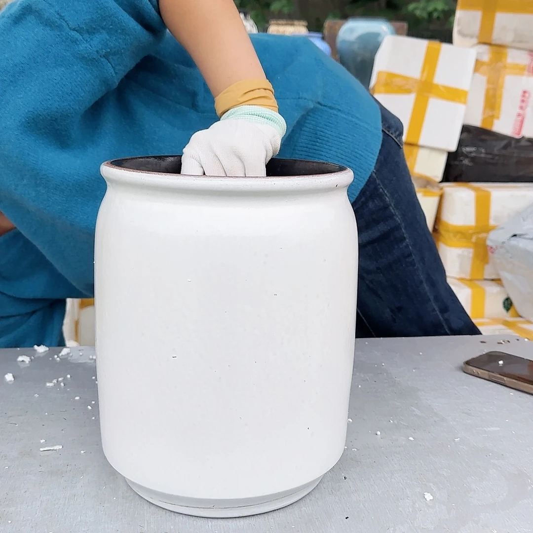 紫砂花盆王嫂花盆1019-556高28口20