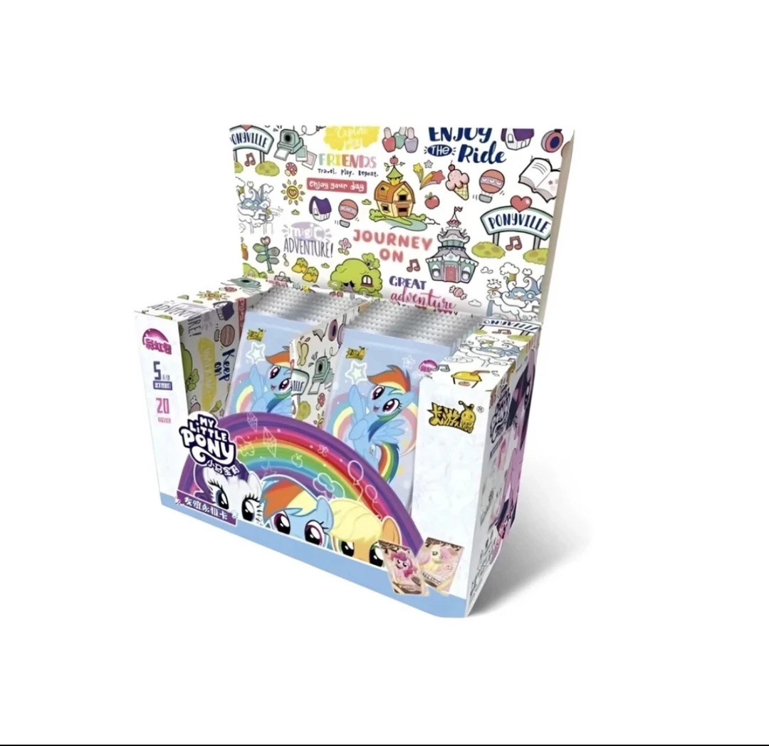 【吃吃/大胃王】卡游小马宝莉彩虹包第四弹卡牌