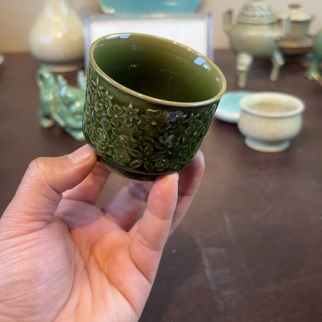 瓷片龙泉青瓷福利青瓷