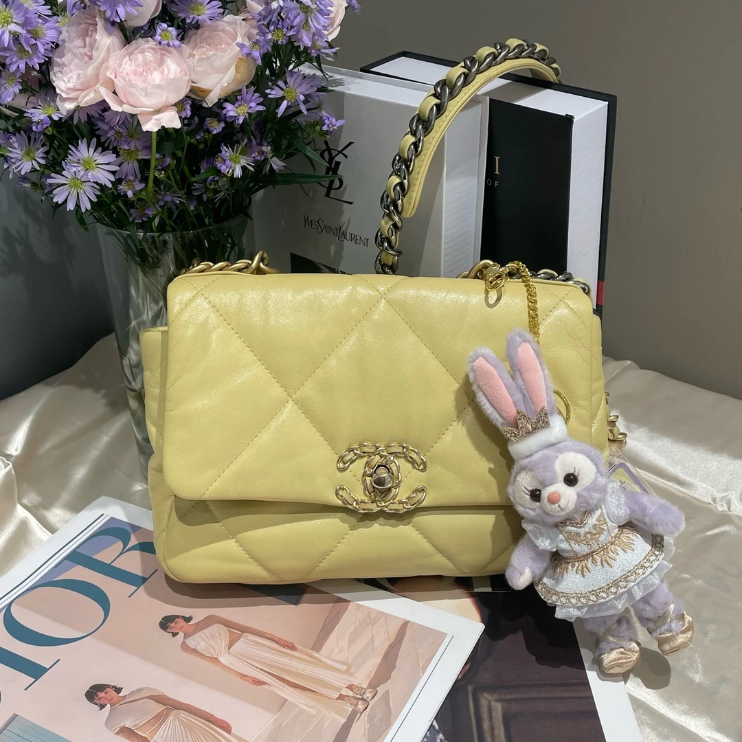 99新 Chanel/香奈儿  30开 香奈儿 Chanel 19bag 小号 小鸡黄金扣