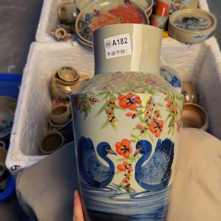 瓷片景德镇陶瓷手工手绘