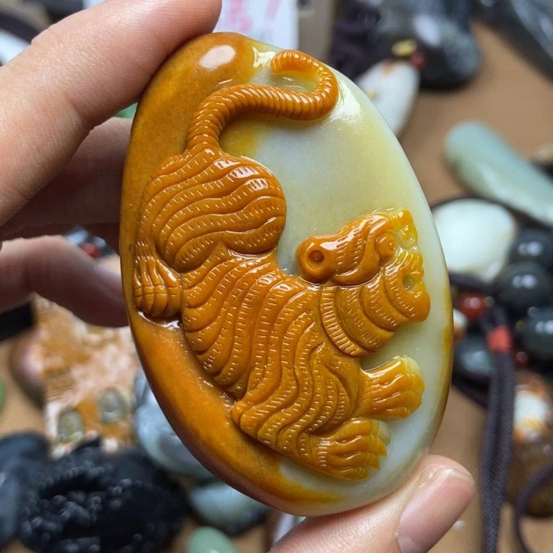 和田玉挂件未镶嵌