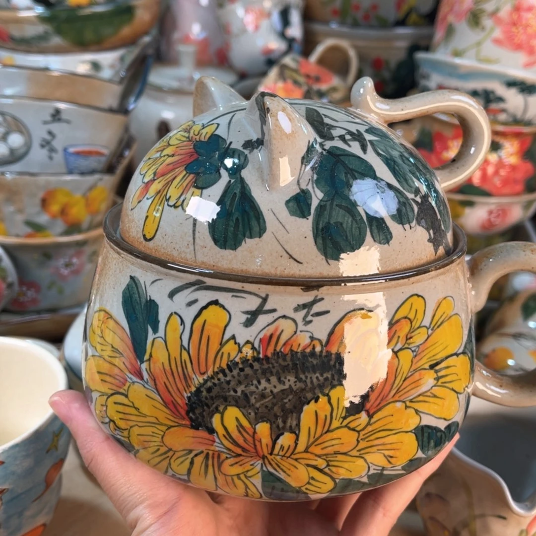 景德镇手工手绘杯