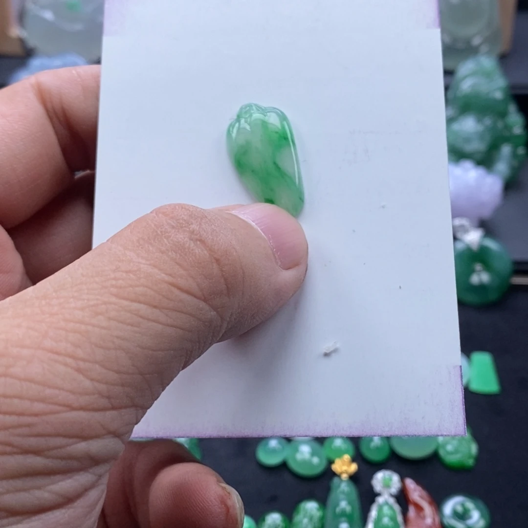 梦***空翡翠未镶嵌吊坠(不含链)