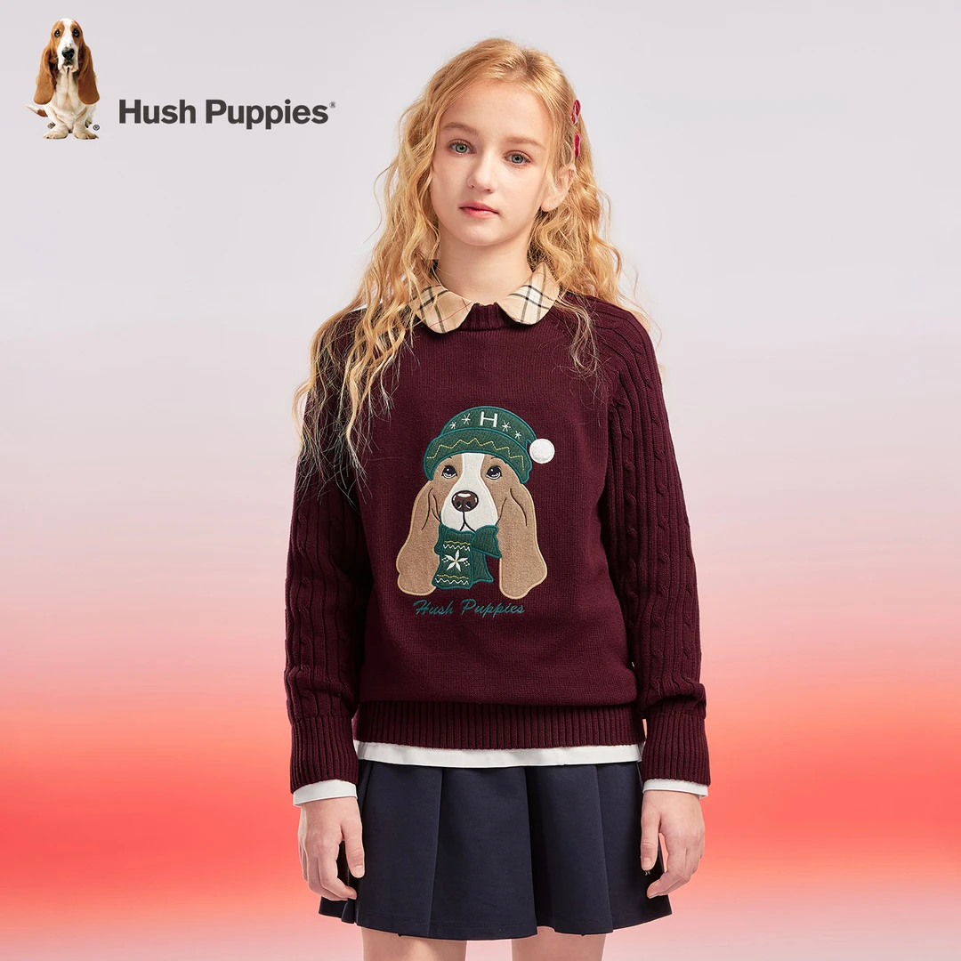 【卡通线衣】暇步士童装2025秋季新款儿童卡通线衣套头