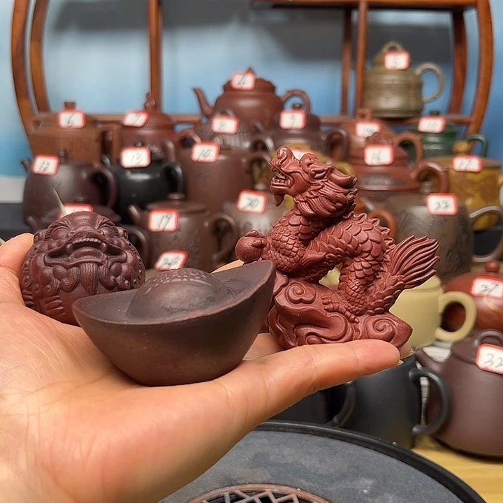 茶壶紫砂微瑕不带证书礼盒